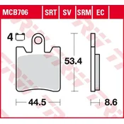 ZAVORNE OBLOŽNICE TRW ZF KH283 SINTER SUZUKI AN 250 BURGMAN 98-00, AN 400 BURGMAN 01-06, SYM GTS 125/250/300 16-, DAELIM QL 125 15-, SL 125 OTELLO 07-, SN 125 BONE 12-16 SPREDAJ
