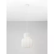 DELINA VISILICA BIJELA TKANINA E27 1X12W IP20 NL9586673