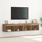 Set TV komoda Zidne 2 pcs Umjetnicki hrast 80 x 30 x 30 cm