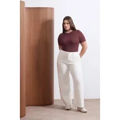 Trendyol Curve Ženska bluza Tbbss26Af00025, Braon