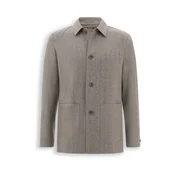 Boggi Milano Suknjič Herringbone temno siva