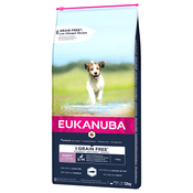 10% popustš Eukanuba 12 kg - Puppy Small / Medium Breed losos
