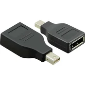 VALUE Value 12.99.3161 adapter [1x moški konektor mini Displayport - 1x ženski konektor DisplayPort] črna, (20428696)
