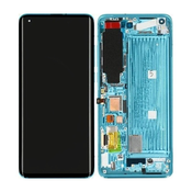 Xiaomi Mi 10 M2001J2G - LCD zaslon + steklo na dotik + okvir (koralno zelena) - 56000600J200 Genuine Service Pack