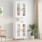 Viseci zidni ormaric bijeli 69,5 x 34 x 90 cm