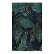 Modrozelena pralna preproga 80x150 cm Midnight Jungle – Mila Home