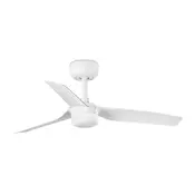 FARO 33820WT-1TW - LED prigušiva ventilator MINI PUNT sa LED/10W/230V, bela, precnik 90 cm WT+DO