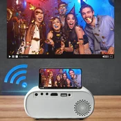 Dexxer Prenosni WIFI LED projektor HDMI USB AV in zvočnik 100