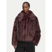 BOSS Krzno C_Cefura1 50568499 Bordo rdeča Relaxed Fit