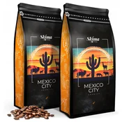shumee Kavna zrna 1kg x2 Mexico City 100% Arabica Sveže pražena za espresso aparat + brezplačno