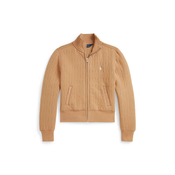 Otroška jopica Polo Ralph Lauren bež barva, 313979001002