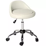 Homestar Vrtljiv stol 50x63x83 cm bel