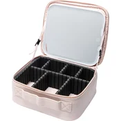 Notino Beauty Box With LED Mirror kozmetični kovček z LED ogledalom Pink 1 kos