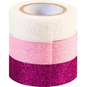 Heyda 203584375 Bleščeč trak Pink