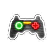 MECHARITE - Controller LED Neon Sign - White