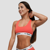 GymBeam Športni nedrček Bralette Strawberry Red