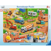 Ravensburger Sestavljanka Delo na gradbišču 12 kosov