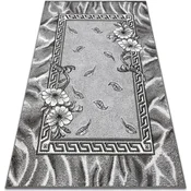Rugsx Preproga BCF Morad TRIO Classic listi, cvetje 80x150 cm Siva