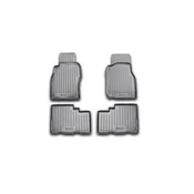 Element Tipske gumene patosnice Nissan Patrol (1997-2010), 4 komada, Sive