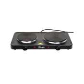 ZILAN Elektricni rešo ZLN2181 (ZLN2180/BK), 2 ploce - 15.5/18.5cm, 2500W, crni