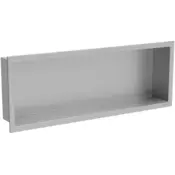 Mexen X-Wall-R nišna polica z robom 60 x 20 cm, inox - 1910602010