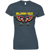 Blink-182 Butterfly Heather Navy M Ženske Majica