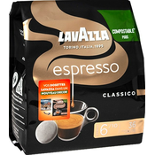 Lavazza Espresso Classico kava senseo PODs 36 kos