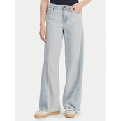 Guess Jeans Jeans hlače W6GA2T D6534 Modra Wide Leg
