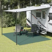 shumee vidaXL Kamping podloga zelena 4x3 m