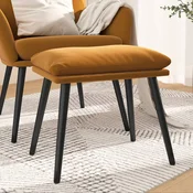 Tabure smedi 45x29,5x35 cm baršunasti