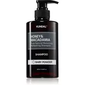 KUNDAL Šampon za kosu Honey & Macadamia Nature Shampoo Baby Powder - 500 ml