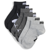 Puma Quarter Socks Youth (3-pack), Black, Size 27-30, Clothing