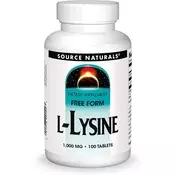 Source Naturals - L-Lizin 1000 mg, 100 tablet