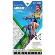 Pilot Podlaško vojvodstvo, severni del. Turistični zemljevid kolesarskih poti. Ne samo Green Velo.