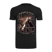 Mens T-shirt Tupac Me Against the World Platinium black