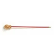 Čistilna palica za čiščenje pištole PVC coated steel rod 1pc O 5mm w/beech-wood handle for PISTOL | 102