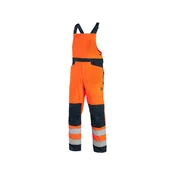 CXS Hlače CXS HALIFAX, visoko vidne, moške, oranžno-modre