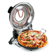 WILTEC 1200W pekač za pico – kamnita plošča 32cm do 400°C, (20374509)