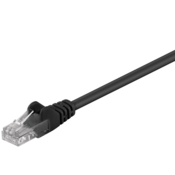 GOOBAY UTP mrežni kabel CAT5 črn, 3 m
