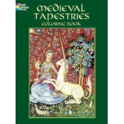 Medieval Tapestries Coloring Book