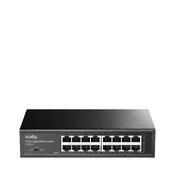 Cudy GS1016 16-Port 10/100/1000M Switch,16x Gbit  RJ45 port, rackmount (Alt. PFS3016-16G)