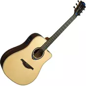 LAG Tramontane HyVibe 30 Natural Elektro-akustična dreadnought (Samo otvarano)