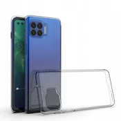shumee Tanek ovitek za Motorola Moto G 5G, prozoren, zadnja stran prozorna