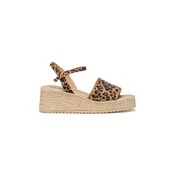 Geox espadrile s polno peto ženske usnjene D ALEMERIA