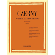 CZERNY:70 ESERCIZI PROGRESSIVI