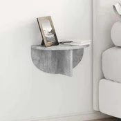 Polica na zidu Betonski sivi 38 x 19 x 19 cm Konstruirano drvo