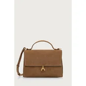 Patrizia Pepe crossbody torbica ženska semišasta