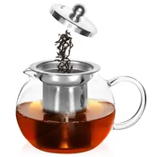 shumee Čajnik z infuzerjem, cedilo, čajnik za kuhanje zeliščnega čaja 0,8