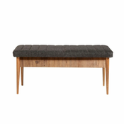 Conceptum Hypnose Trpezarijska klupa Vina Bench 110x48x40cm Bež-Antracit
