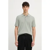 Calvin Klein pletena polo majica moška bombažna